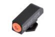 Night Fision LLC Perfect Dot Front Night Sight Only Orange/Green Tritium for Glock 