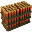 Mtm Molded Products Company MTM 16 ga Shotshell Tray 50 Rounds Black 