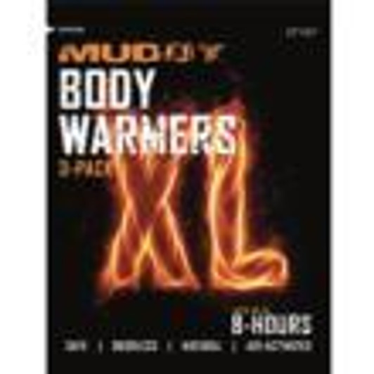 Gsm Muddy XL Body Warmer No Adhesive 3/ct 