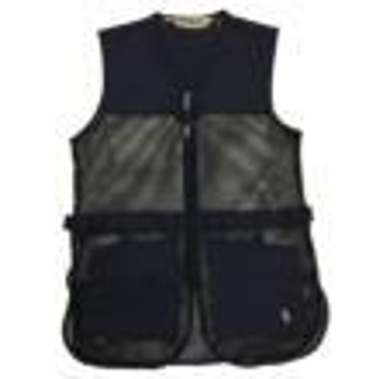 Outdoor Connection Bob Allen Full Mesh Dual Pad Shooting Vest Navy Blue L 