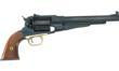 EMF Inc. DBA Pietta Pietta 1858 Remington Target Steel Frame Blued Muzzleloader Pistol with Walnut Grips - .44 cal 8" 
