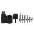  Lyman E-ZEE Trimmer Handgun Set & Pilots for 9mm .38 Spl .357 .40 S&W .44 Mag & 45 ACP 