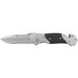 Battenfeld Knives Smith & Wesson 1st Response Drop Point Folding Knife 3 3/10" Blade Black and Silver 