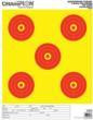  Champion Shotkeeper Targets Yellow & Red  5 Bull Large 12/Pack 