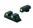 Meprolight Sights Meprolight Tru-Dot Night Sight Set - Glock 9mm .357 Sig 40 S&W .45 GAP Fixed Set TD Suppressor Height Green/Green 