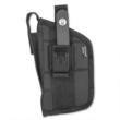 Bulldog Cases Bulldog Extreme Handgun Holster with Belt Loop and Clip for Compact Autos with 2.5-3.75" Barrels with Laser or Light Black Ambi 