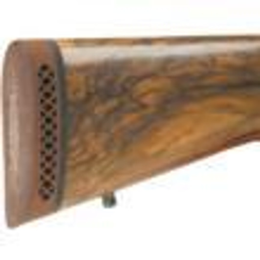 Pachmayr/Tacstar Division Pachmayr Deluxe Recoil Pad - Small 5.15" L x 1.80" W x 1" T Black/White Line Base 