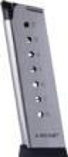 Mec-Gar Usa Inc Mec-Gar 1911 Govt Magazine with Plastic Removable Buttplate & Follower .45 ACP HT Stainless Steel 8 rds High Cap 