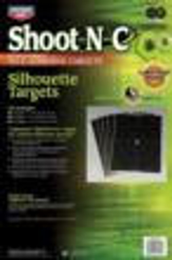  Birchwood Casey Shoot-N-C 12" x 18" Silhouette Target (5-Pack) 