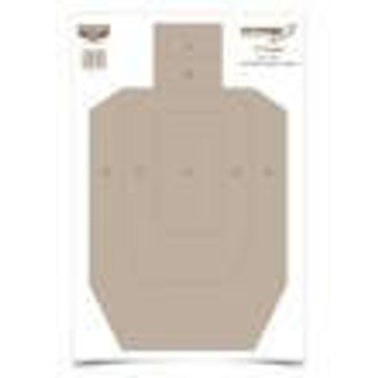  Birchwood Casey Eze-Scorer BC-IPSC Practice Paper Target - 12"x18"10 Pack 