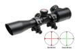  Truglo Tru-Brite Extreme Tactical Compact Rifle Scope with Rings - 4x32mm Dual Color Illum. Mil-Dot  4" Matte 