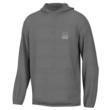 Marolina DBA HUK Huk Huk'd Up Performance Fleece Hoodie Volcanic Ash Heather 3XL 