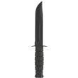 Ka-Bar Knives Inc. Ka-Bar Ka-Bar Fixed Knife 7" Clip Point Blade Black with Sheath 