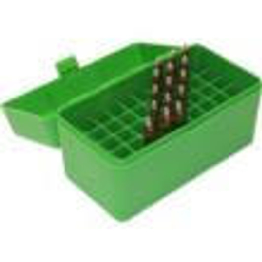 Mtm Molded Products Company MTM Case-Gard R-50 Series Rifle Ammo Box 308 Win 50 Rounds Green 