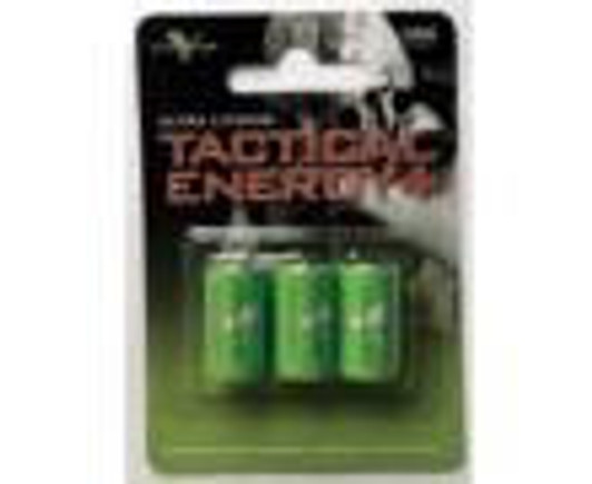 Viridian Green Laser Viridian Tactical Energy Ultra Lithium Batteries - 3 Pack 