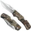  Cold Steel Double Safe Hunter Tri-Ad Lock Knife - 3-1/2" Blade Camo GFN 