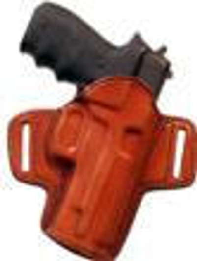 Tagua Gun Leather Tagua Gunleather Open Top Belt Holster for S&W M&P 9/357/40 Brown Right Hand 