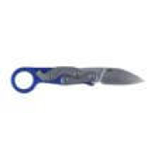 Columbia River Knife & Tool CRKT Provoke EDC Folding Knife 2-1/2" Drop Point Blade Blue 