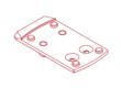 ZRO Delta LLC ZRO Delta MODULUS Mounting Plate - SHIELD 