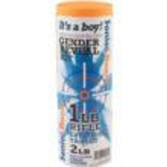 JERENT ENTERPRISES SONIC BOOM Sonic Boom Exploding Rifle Target - Gender Reveal Kit - Boy 