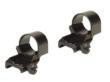  Weaver Detachable Extension Top Mount Aluminum Scope Rings - 1" High Dual EXT - Black 