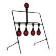 The Allen Company Inc. EZ-Aim Deflector Resetting Spinner Target System 16"W x 22.25"H Black/Red 