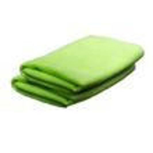 The Allen Company Inc. Breakthrough Clean Technologies Microfiber Cleaning Cloth Green 14" Square 2/ct 