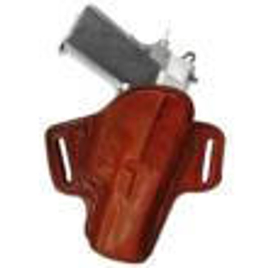 Tagua Gun Leather Tagua Gunleather Open Top Belt Holster for Taurus Judge Public Defender Brown Right Hand 