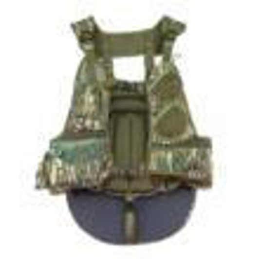 Moultrie Enterprises Moultrie Run N Gun Turkey Shooting Vest Mossy Oak Greenleaf 