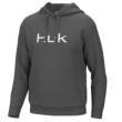 Marolina DBA HUK Huk Huk'd Up Logo Long Sleeve Hoodie Volcanic Ash 3XL 