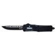  Templar Knife Large Come And Take It OTF Knife 3-1/2" Drop Point Blade Black 