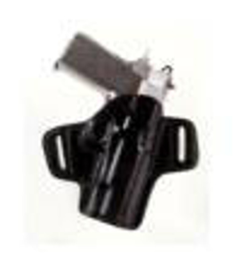 Tagua Gun Leather Tagua Gunleather Open Top Belt Holster for Colt Gov't 1911 5" Black Right Hand 
