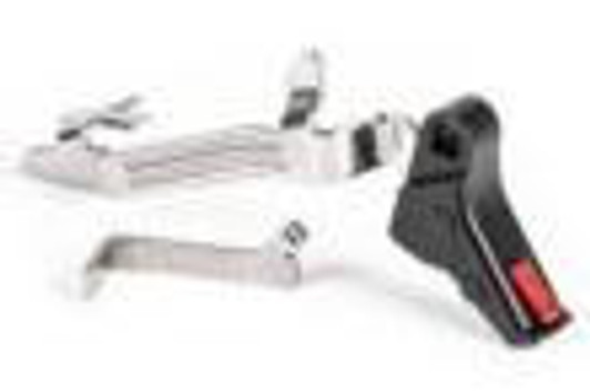 ZEV Technologies ZEV PRO FLAT FACE GLOCK TRIGGER UPGRADE BAR KIT GEN5 BLK/RED 