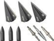  Bear Archery RazorHead VWS Single Bevel Broadhead Kit - Black 