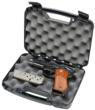Mtm Molded Products Company MTM Snap-Latch Single Handgun Case for Up to 4" Barrels - Black 