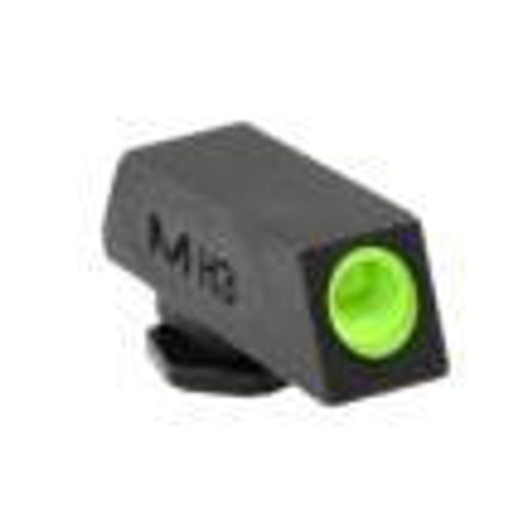 Meprolight Sights Meprolight Tru-Dot Self Illuminated Fixed Handgun Sight for Glock Green Front Only 