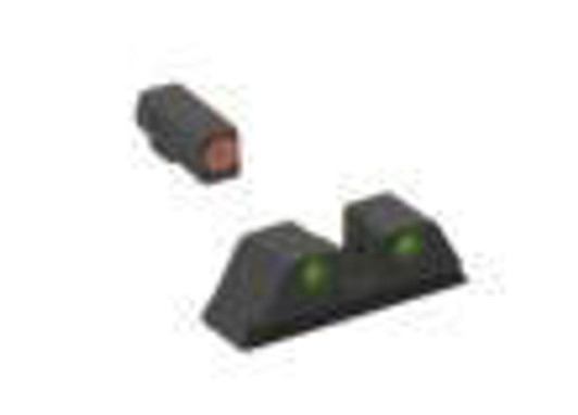 Meprolight Sights Meprolight ML47777 Hyper-Bright Orange Ring Front/Green Rear Sights for CZ Models 75/85/SP01 