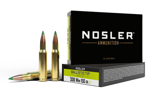 Nosler 308 Win 150gr Bt 20/200