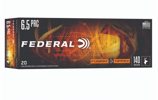 Federal Fusion Tipped 6.5 PRC 140gr 20/200