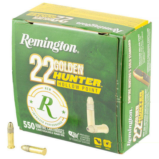 Remington Rem Gld Hntr 22lr 40gr Php 550/6600 