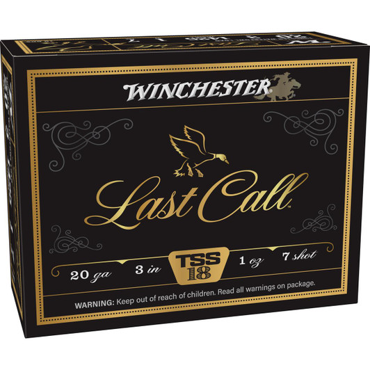 Winchester Ammunition Win Last Call Tss 20ga 3" #7 10/100 