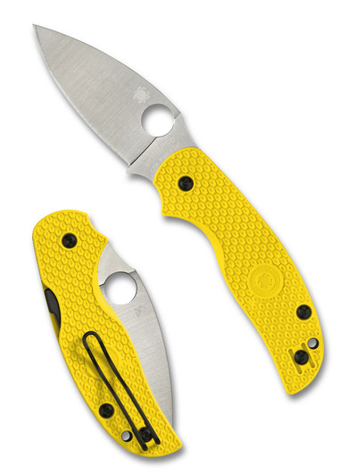 Spyderco Sage 5 Lw Salt 3" Yellow