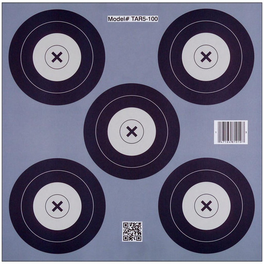  30-06 Paper Targets 5 Spot 100 Pk. 