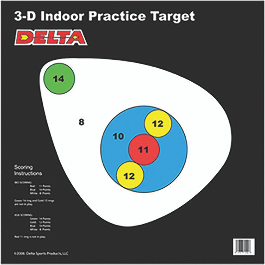 Delta Mckenzie Delta Asa Dair Target Right Facing 25 Pk. 
