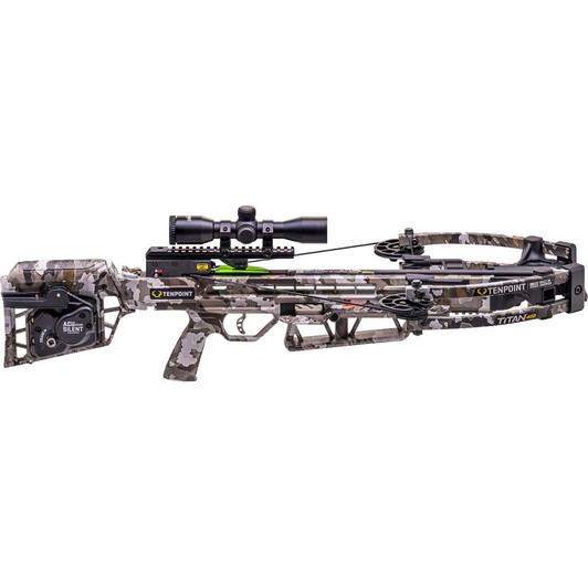  Tenpoint Titan 400 Crossbow Package Acudraw Silent Vektra Camo 