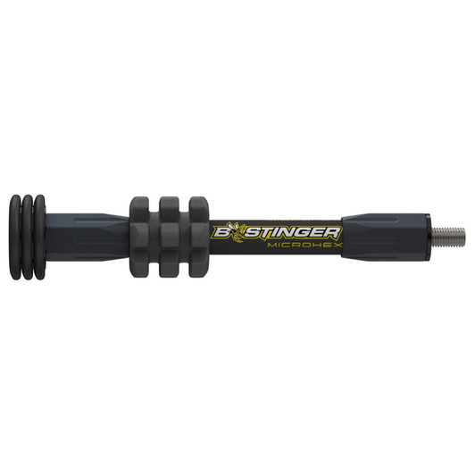  Bee Stinger Microhex Stabilizer Matte Black 6 In. 