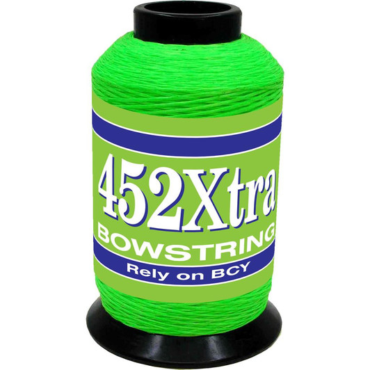 Bcy 452xtra Bowstring Material Flo Green 1/4 Lb. 