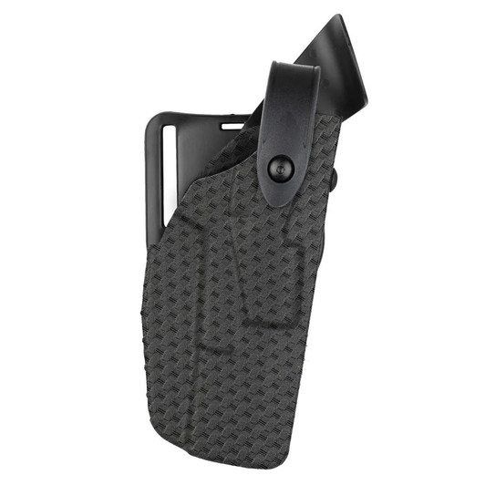 Safariland Model 7360 7ts Als/sls Mid-ride Duty Holster For Glock 17 W/ Compact Light 
