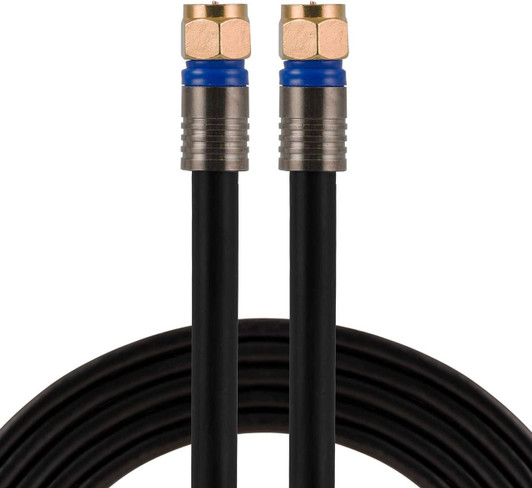 Miscellaneous RG6 Coaxial Cable 15' With F-type Connectors 