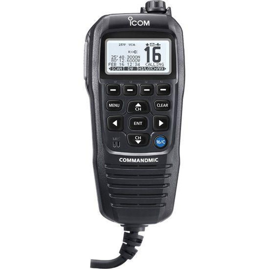  Icom HM195GB Command Mic IV Black Second Station 
